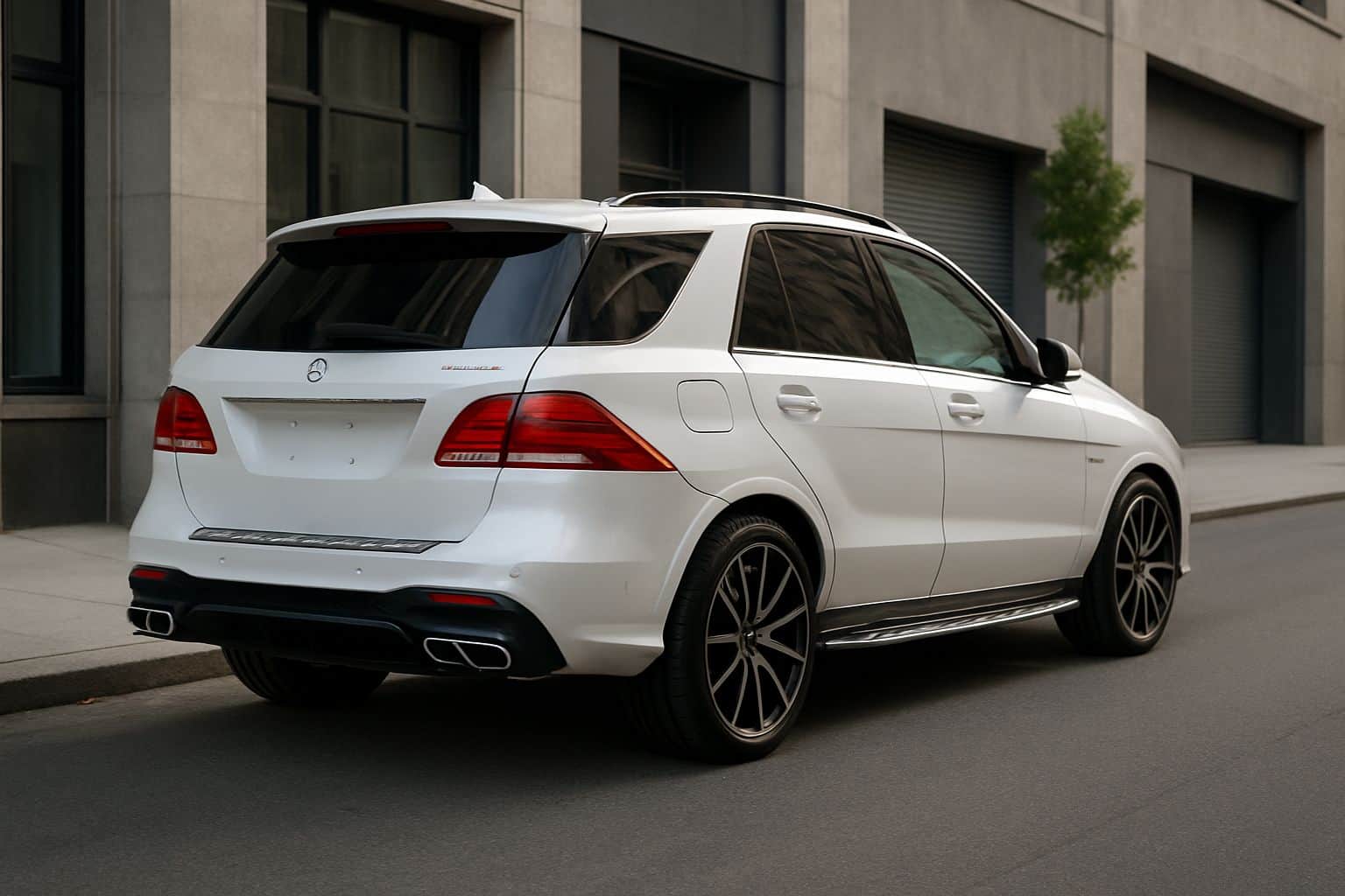 Finance Mercedes-Benz GLE-Class - mercedes benz gle class amg 2015 2018 rear angle
