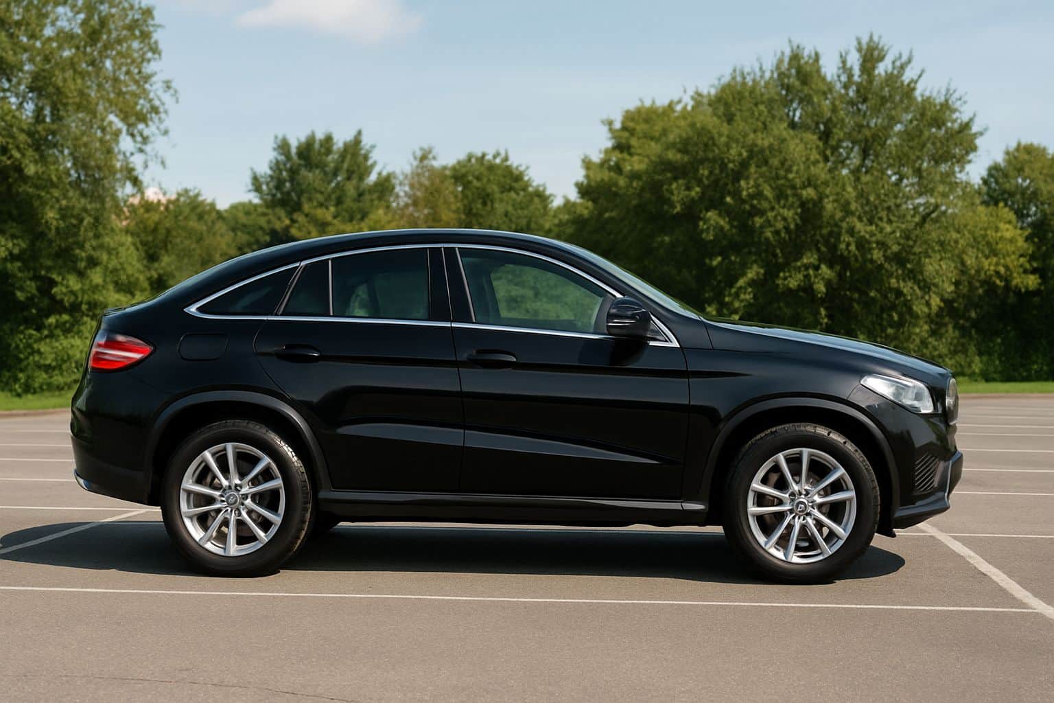 Finance Mercedes-Benz GLE-Class - mercedes benz gle class coupe 2015 2019 full side profile