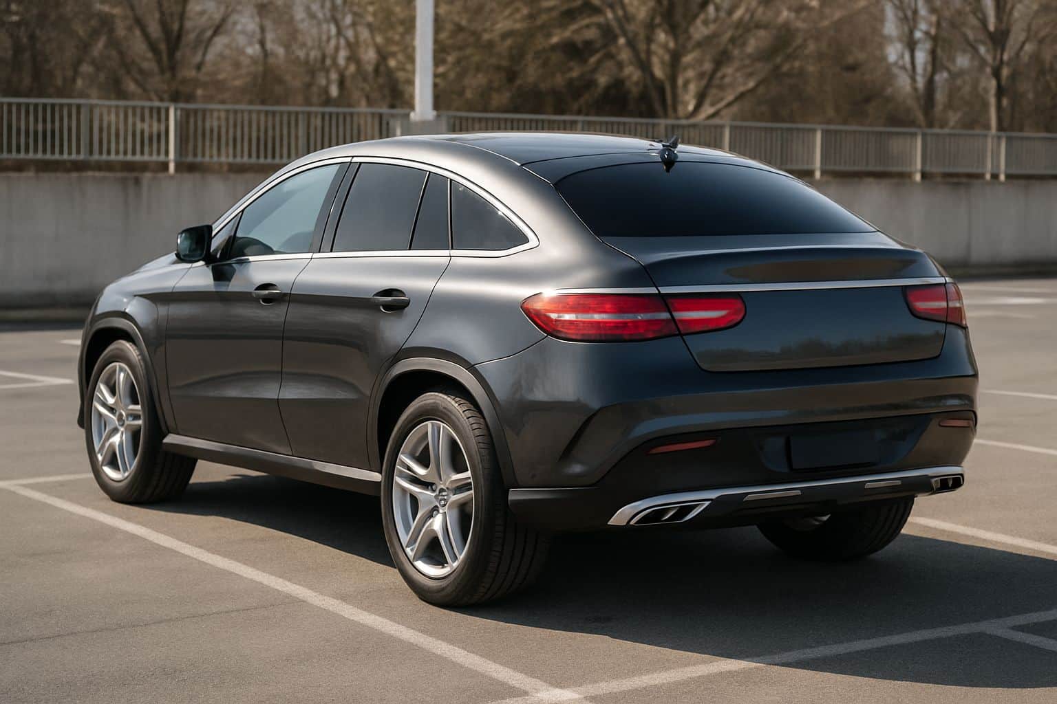 Finance Mercedes-Benz GLE-Class - mercedes benz gle class coupe 2015 2019 rear angle