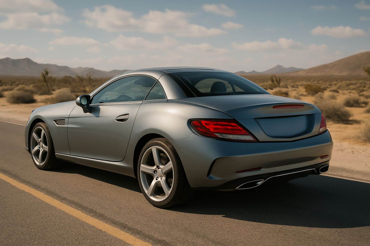 Finance Mercedes-Benz SLC-Class - mercedes benz slc class 2016 2020 rear angle