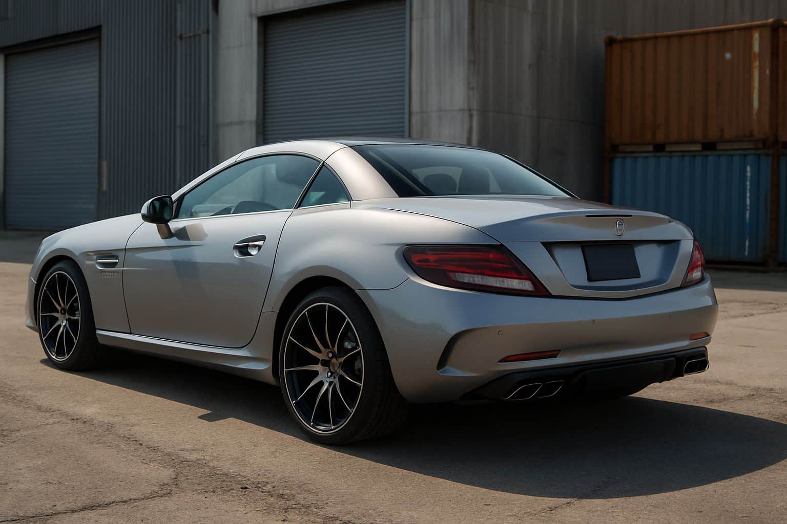 Finance Mercedes-Benz SLC-Class - mercedes benz slc class amg 2016 2018 rear angle