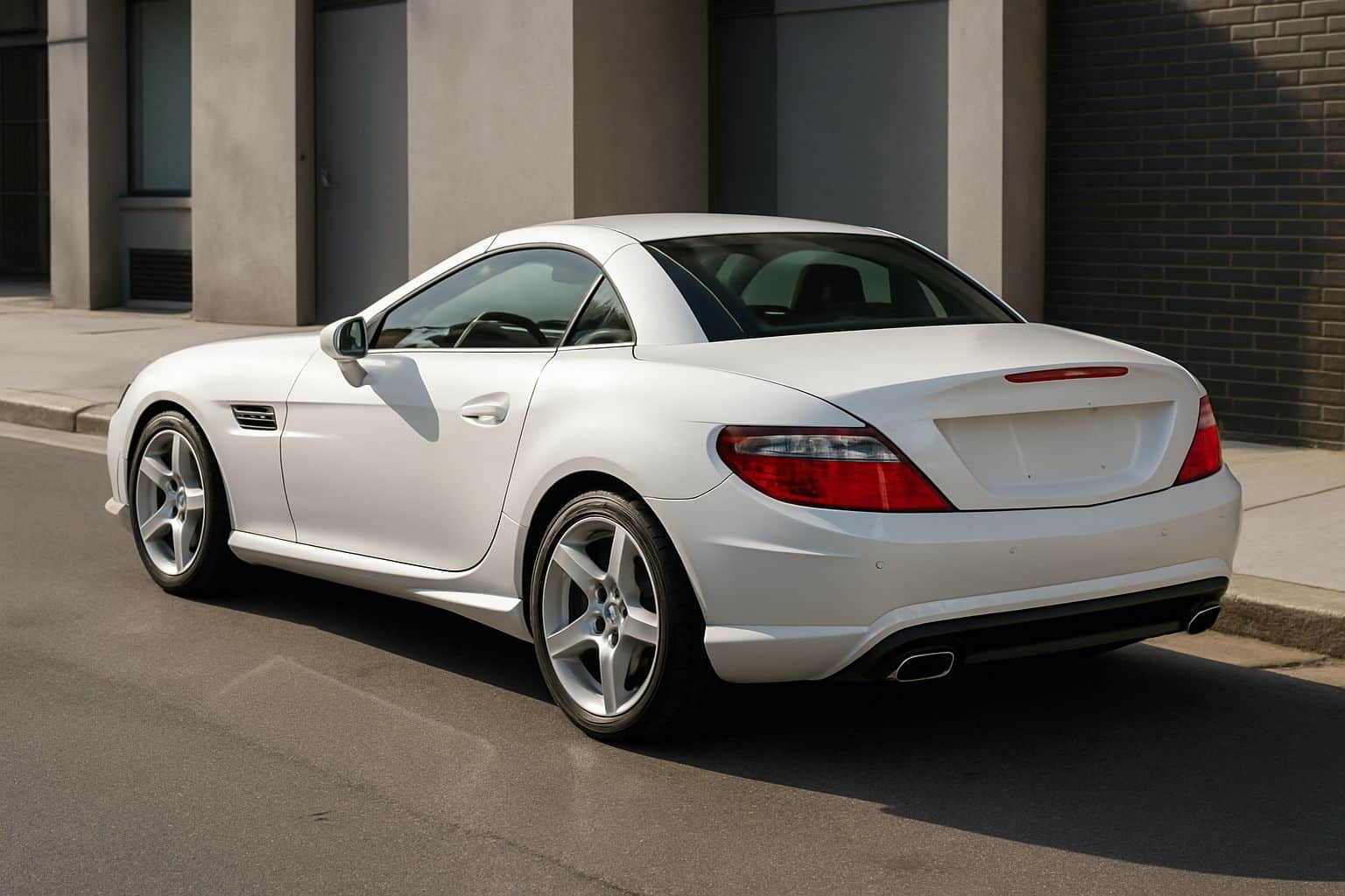 Finance Mercedes-Benz SLK - mercedes benz slk roadster 2011 2016 rear angle