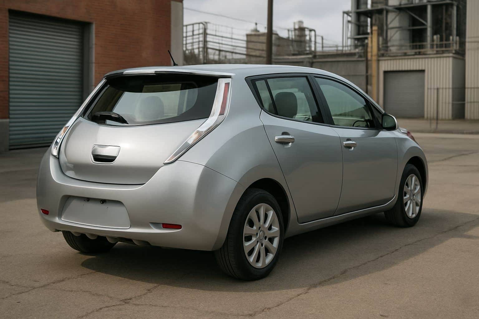Finance Nissan Leaf - nissan leaf 2011 2018 rear angle