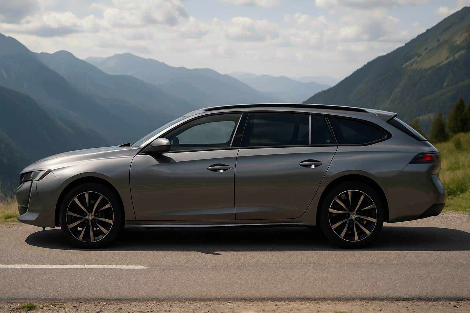 Finance Peugeot 508 - peugeot 508 sw 2019 onwards full side profile