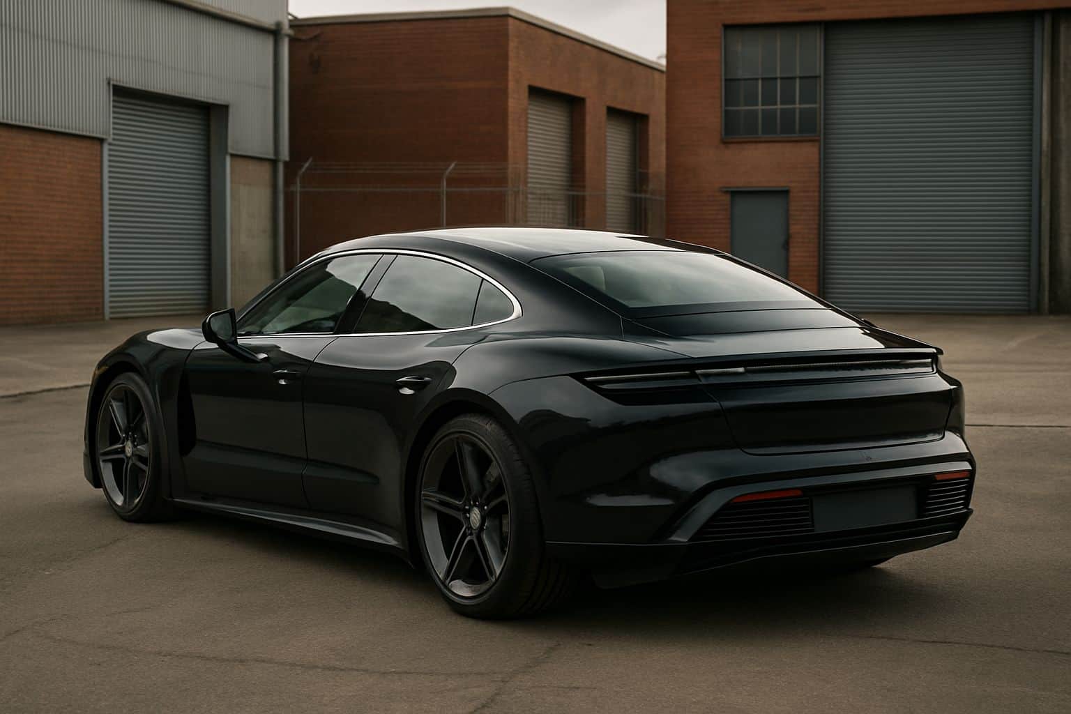 Finance Porsche Taycan - porsche taycan saloon 2019 onwards rear angle