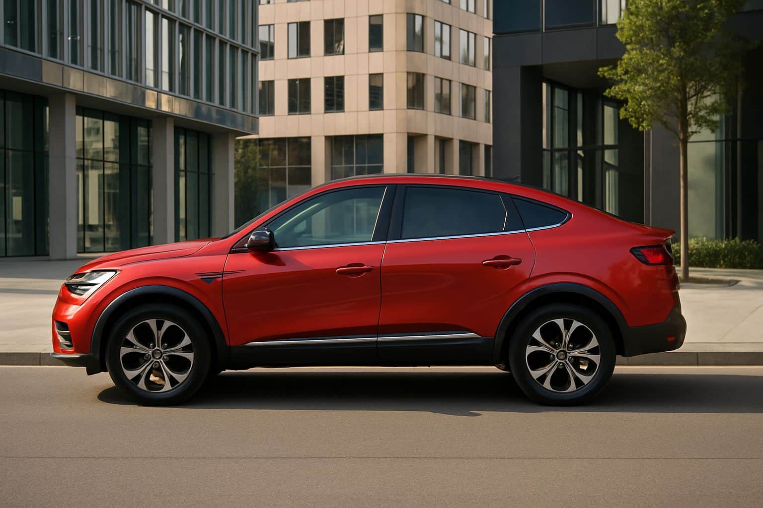 Finance Renault Arkana - renault arkana suv 2021 2024 full side profile