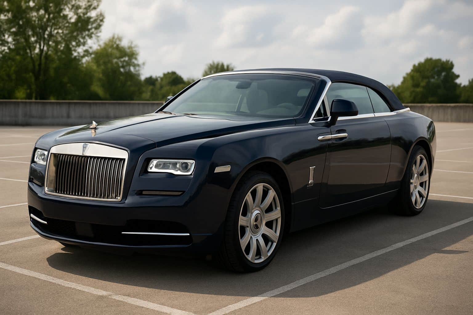 Finance Rolls-Royce Dawn - rolls royce dawn 2016 2023 front angle