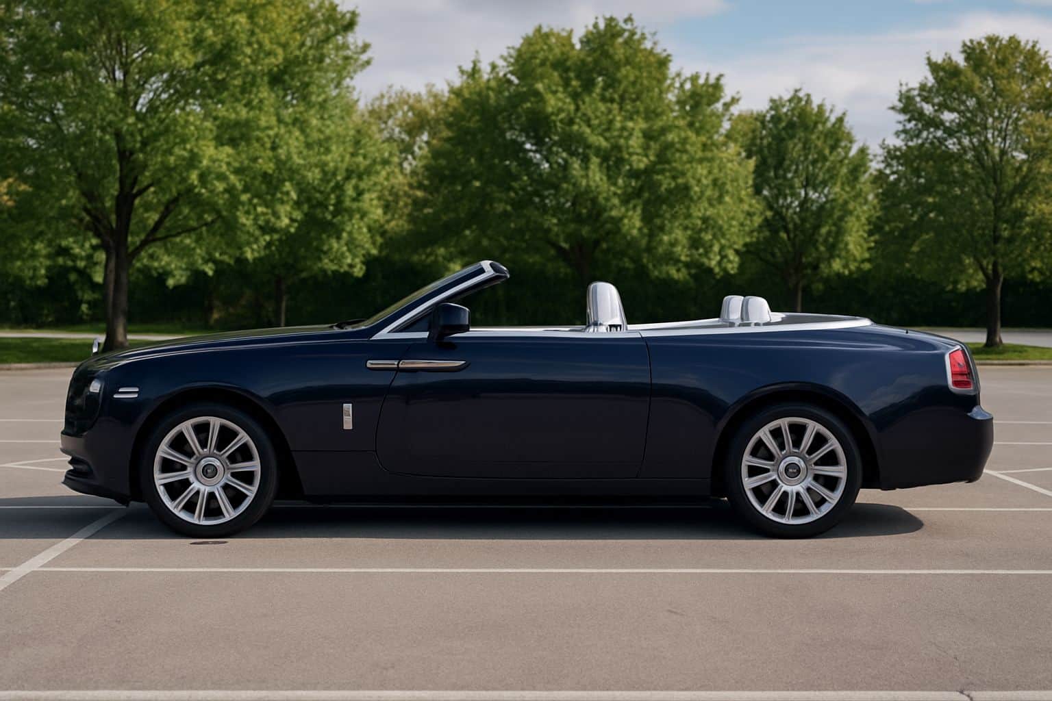 Finance Rolls-Royce Dawn - rolls royce dawn 2016 2023 full side profile