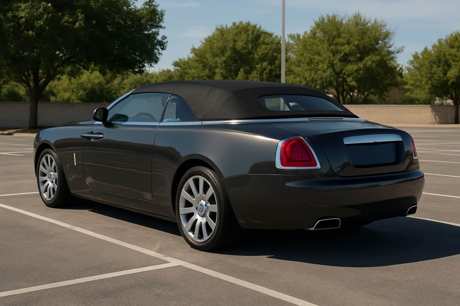 Finance Rolls-Royce Dawn - rolls royce dawn 2016 2023 rear angle