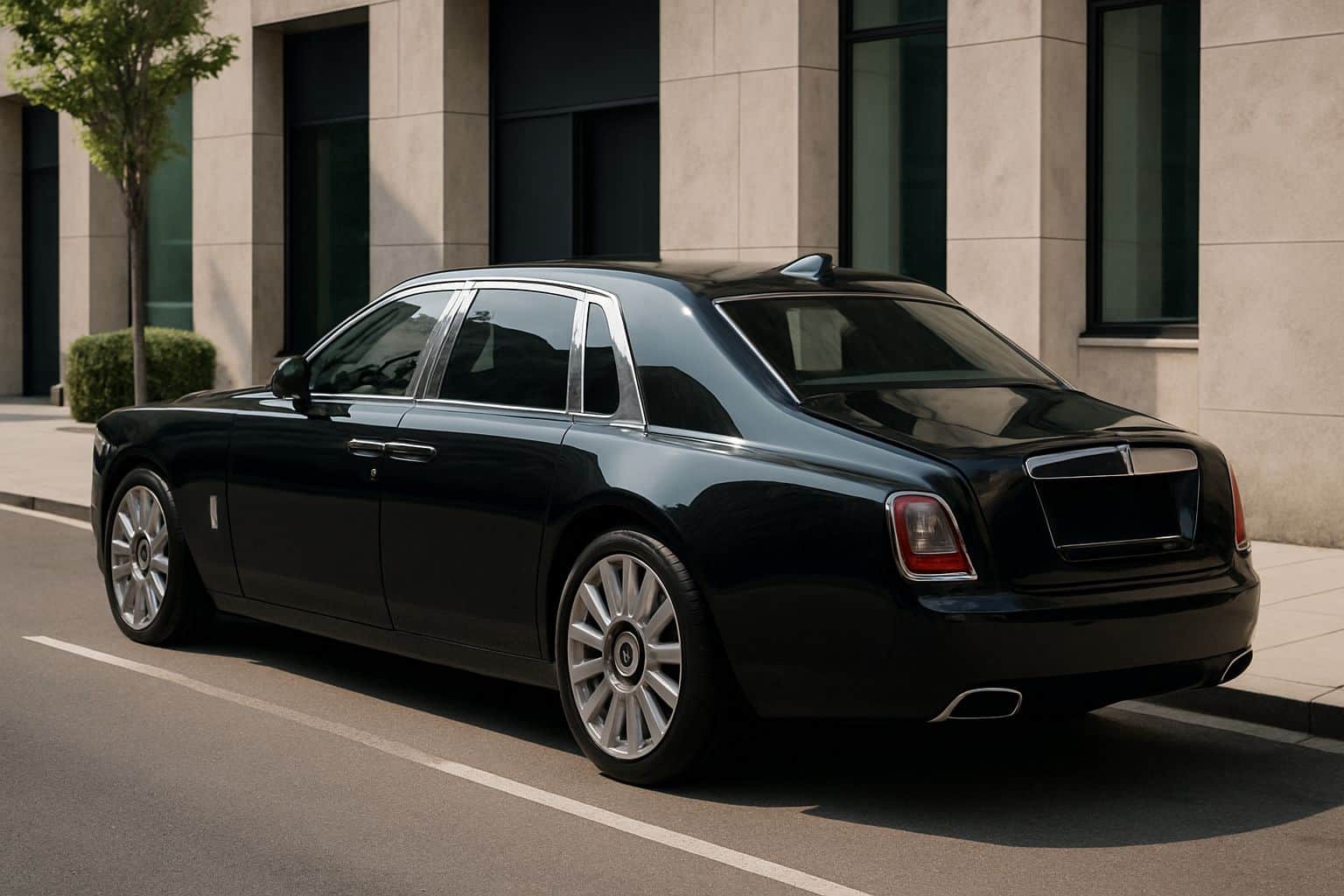 Finance Rolls-Royce Phantom - rolls royce phantom saloon 2017 onwards rear angle