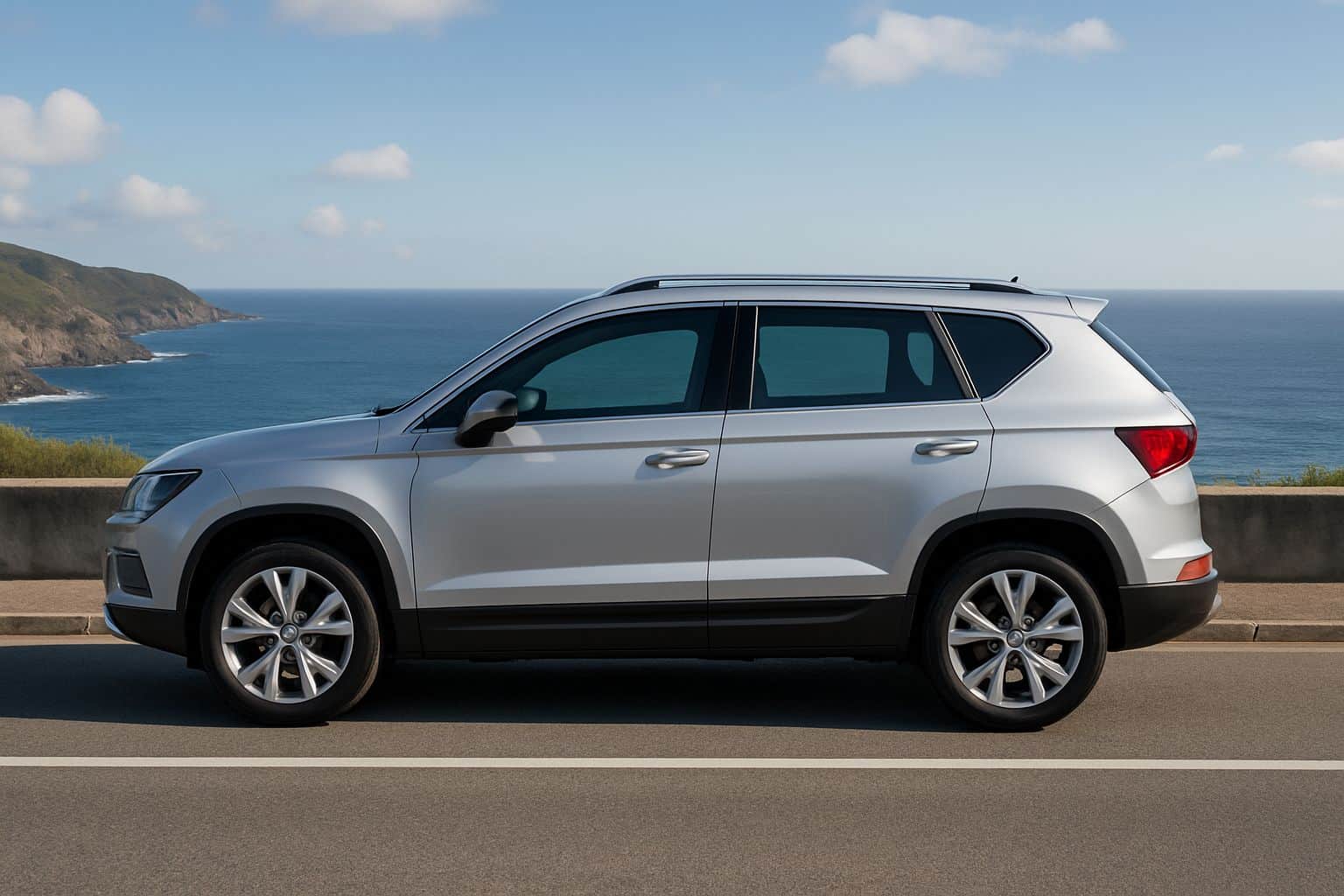 Finance SEAT Ateca - seat ateca suv 2016 onwards full side profile