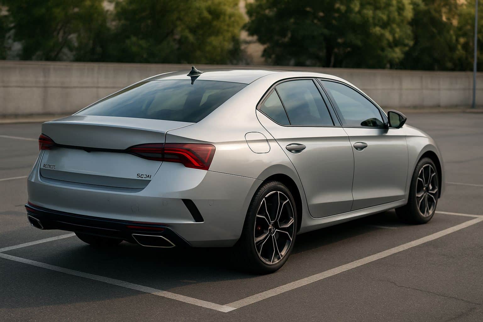 Finance Skoda Octavia - skoda octavia vrs 2020 onwards rear angle