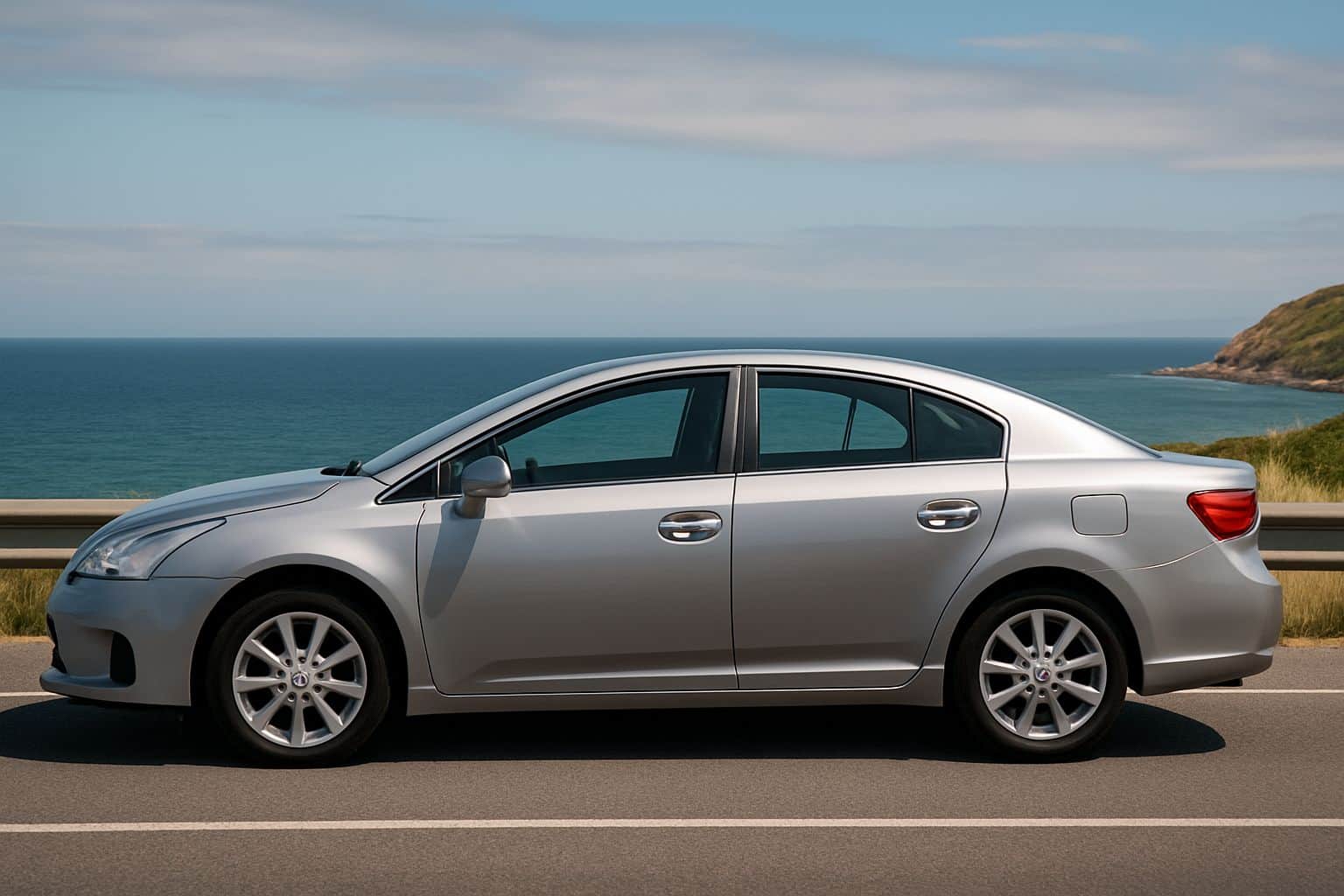 Finance Toyota Avensis - toyota avensis saloon 2009 2018 full side profile