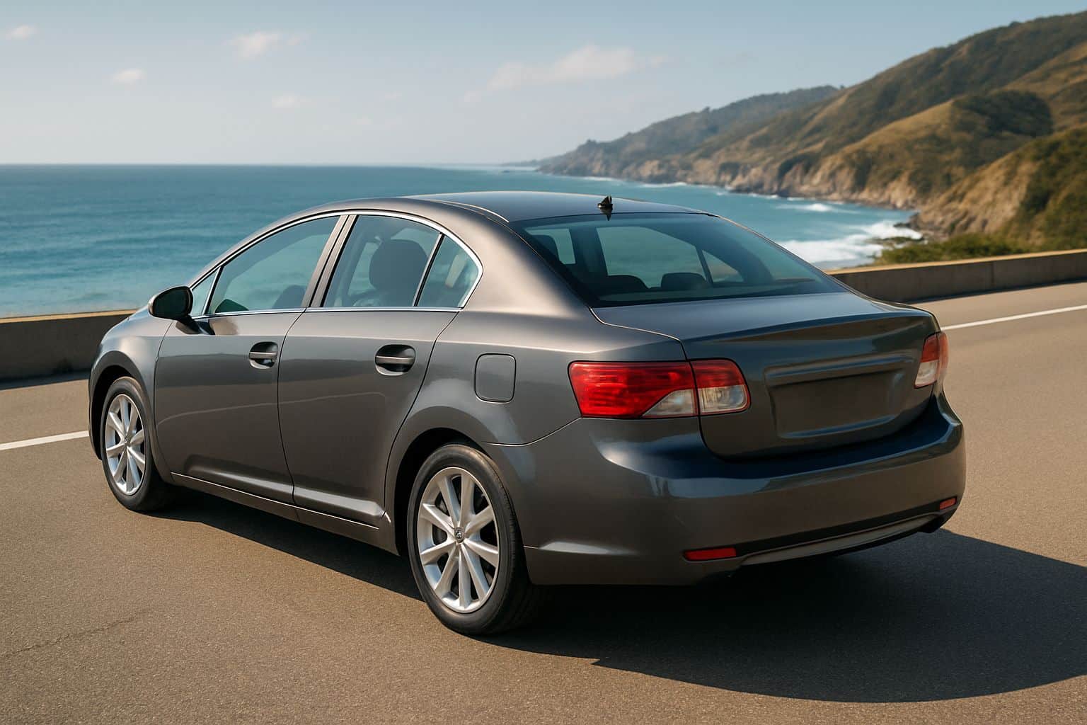 Finance Toyota Avensis - toyota avensis saloon 2009 2018 rear angle