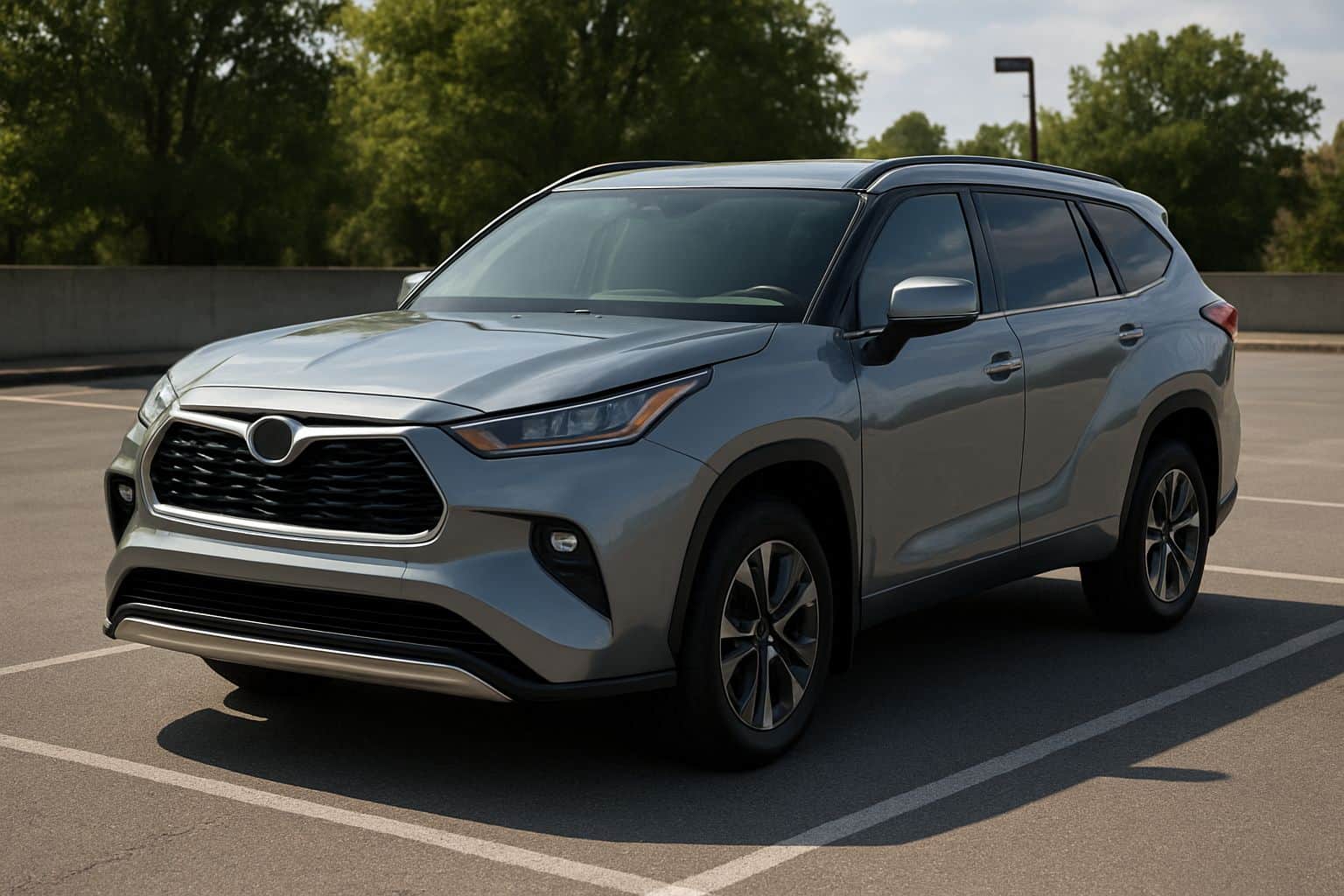 Finance Toyota Highlander - toyota highlander suv 2021 2022 front angle