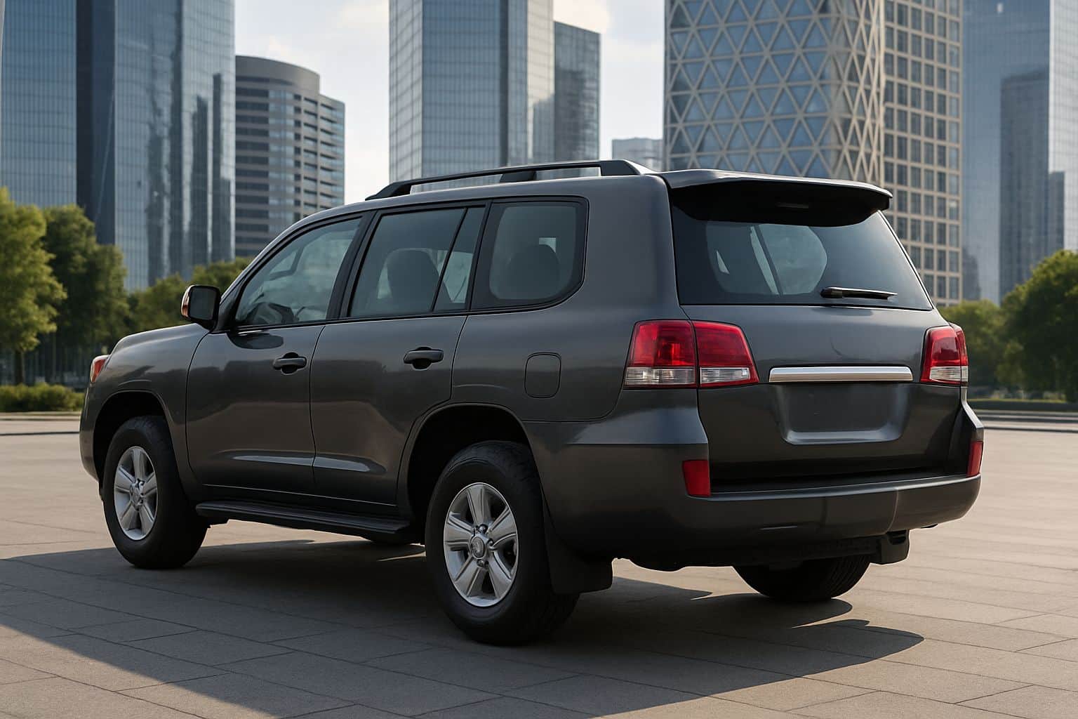 Finance Toyota Land Cruiser - toyota land cruiser 2009 2023 rear angle