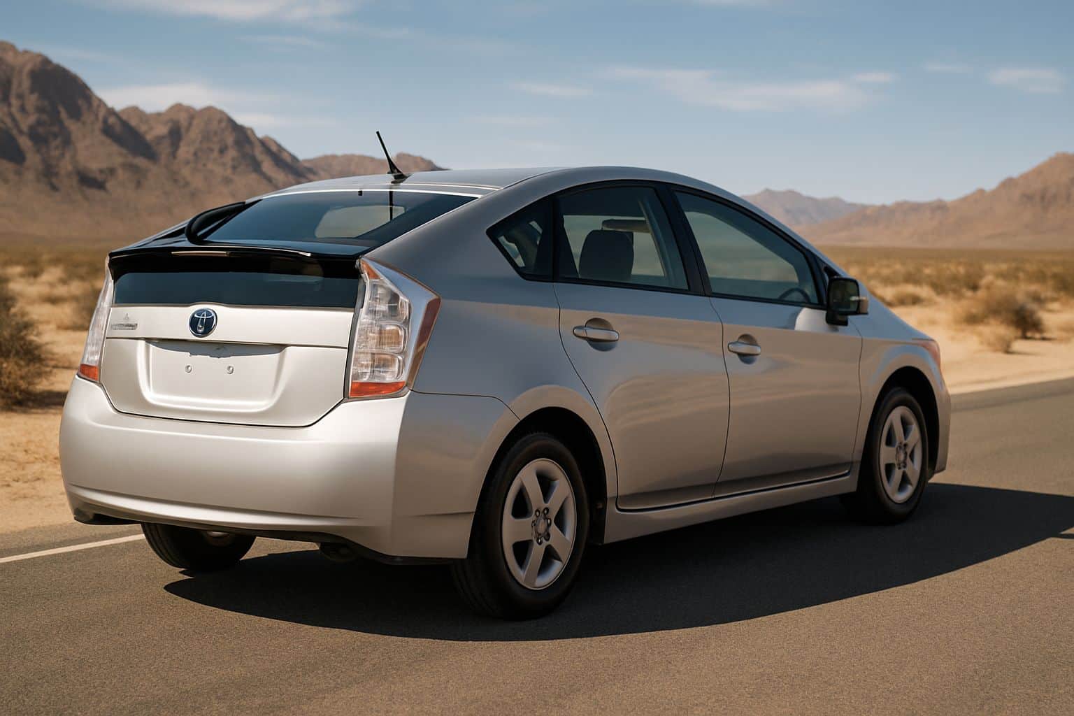 Finance Toyota Prius - toyota prius hatchback 2009 2015 rear angle