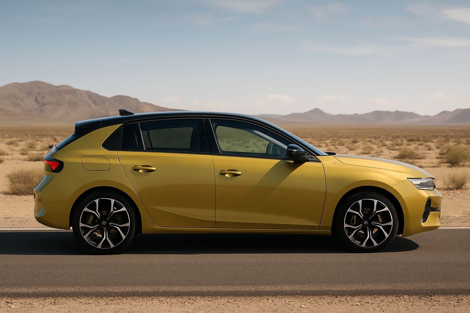 Finance Vauxhall Astra - vauxhall astra hatchback 2021 onwards full side profile