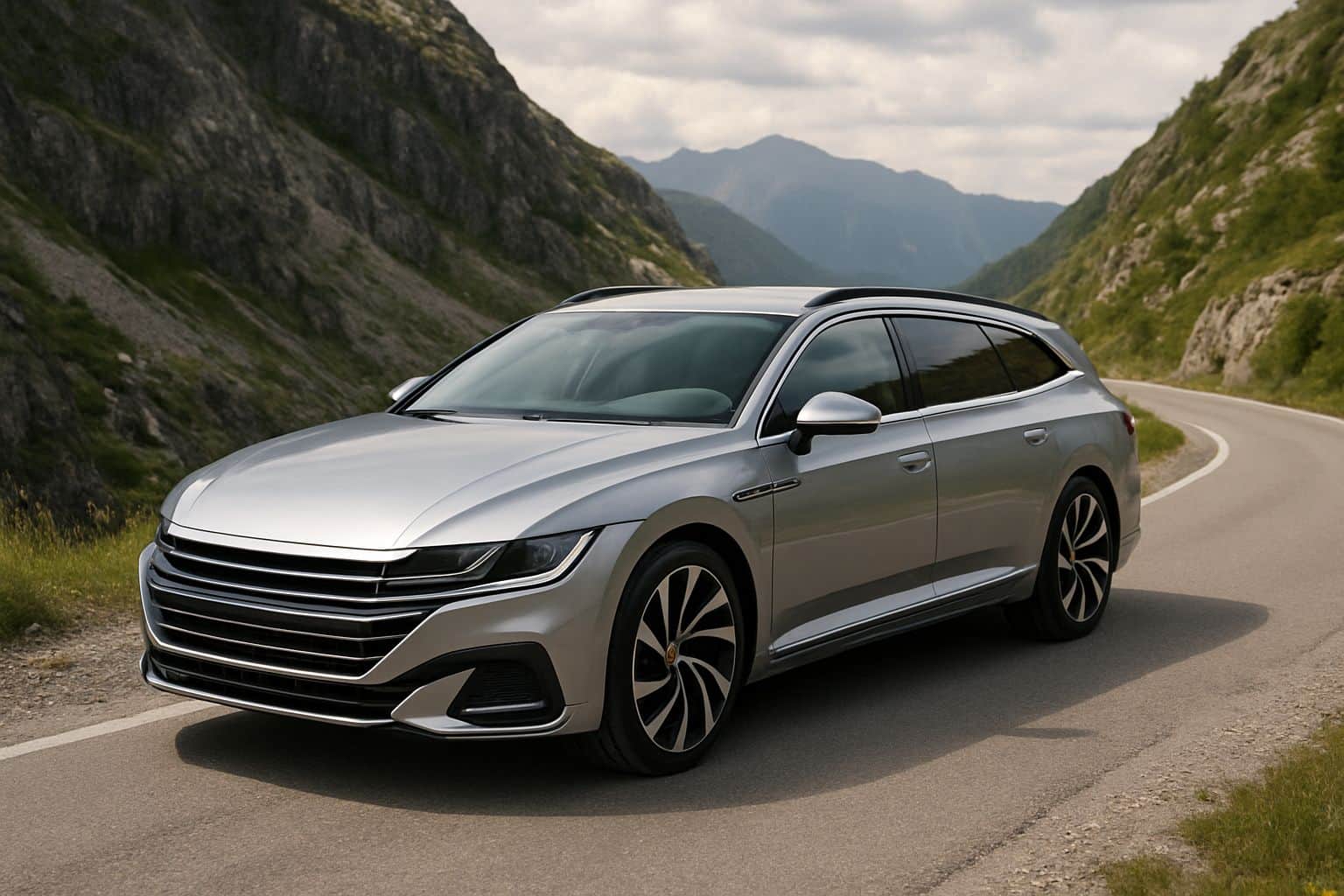 Finance Volkswagen Arteon - volkswagen arteon shooting brake 2020 2024 front angle