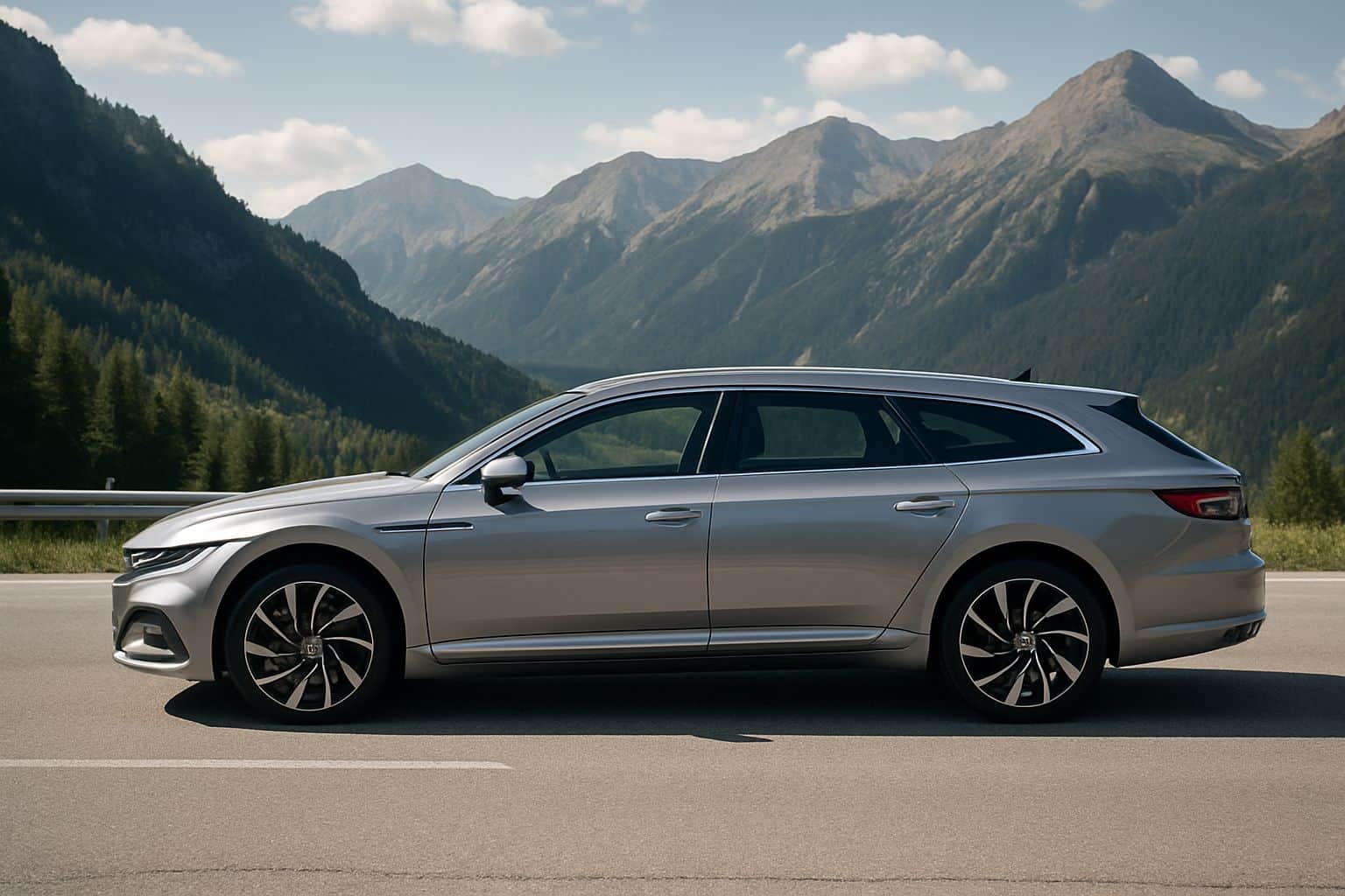 Finance Volkswagen Arteon - volkswagen arteon shooting brake 2020 2024 full side profile