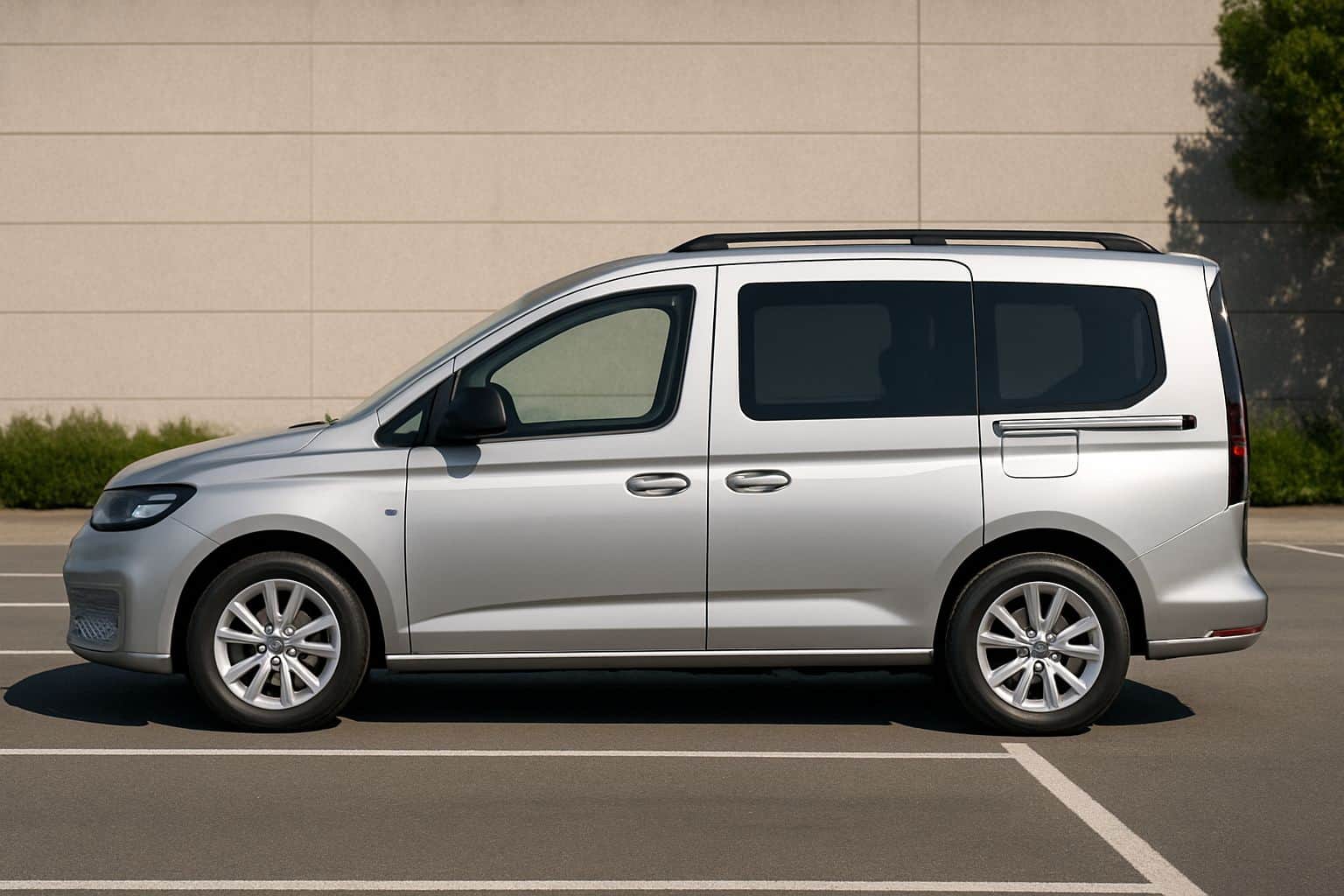 Finance Volkswagen Caddy - volkswagen caddy mpv 2021 onwards full side profile