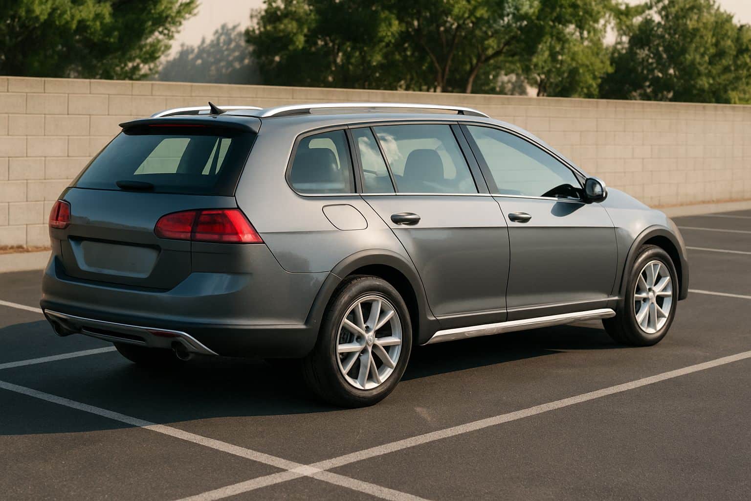 Finance Volkswagen Golf - volkswagen golf alltrack 2015 2020 rear angle