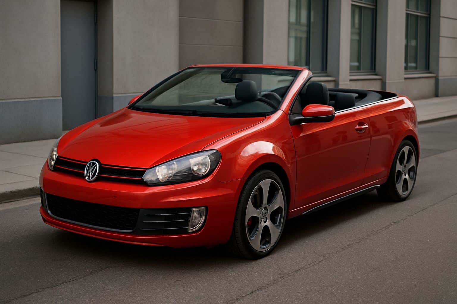 Finance Volkswagen Golf - volkswagen golf gti cabriolet 2012 2016 front angle