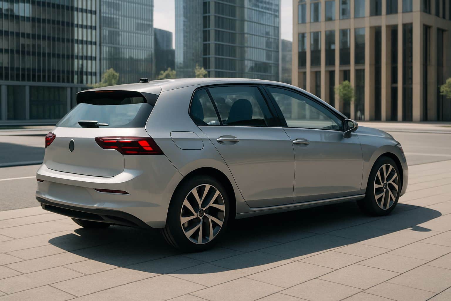 Finance Volkswagen Golf - volkswagen golf hatchback 2020 onwards rear angle