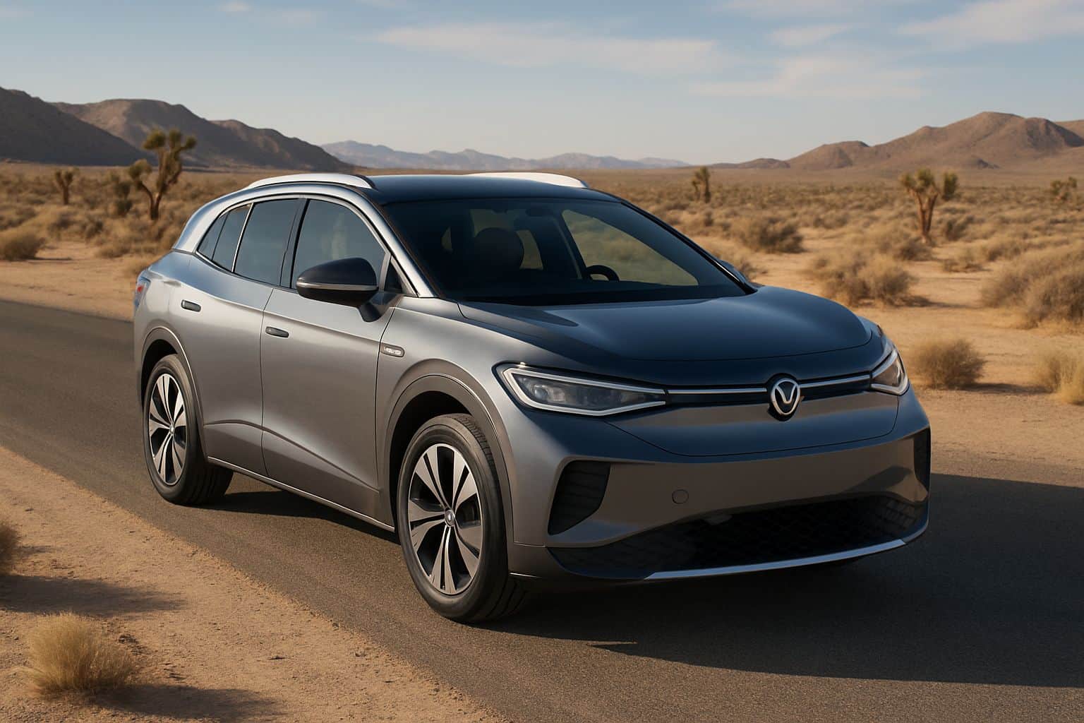 Finance Volkswagen ID.4 - volkswagen id.4 suv 2021 onwards front angle