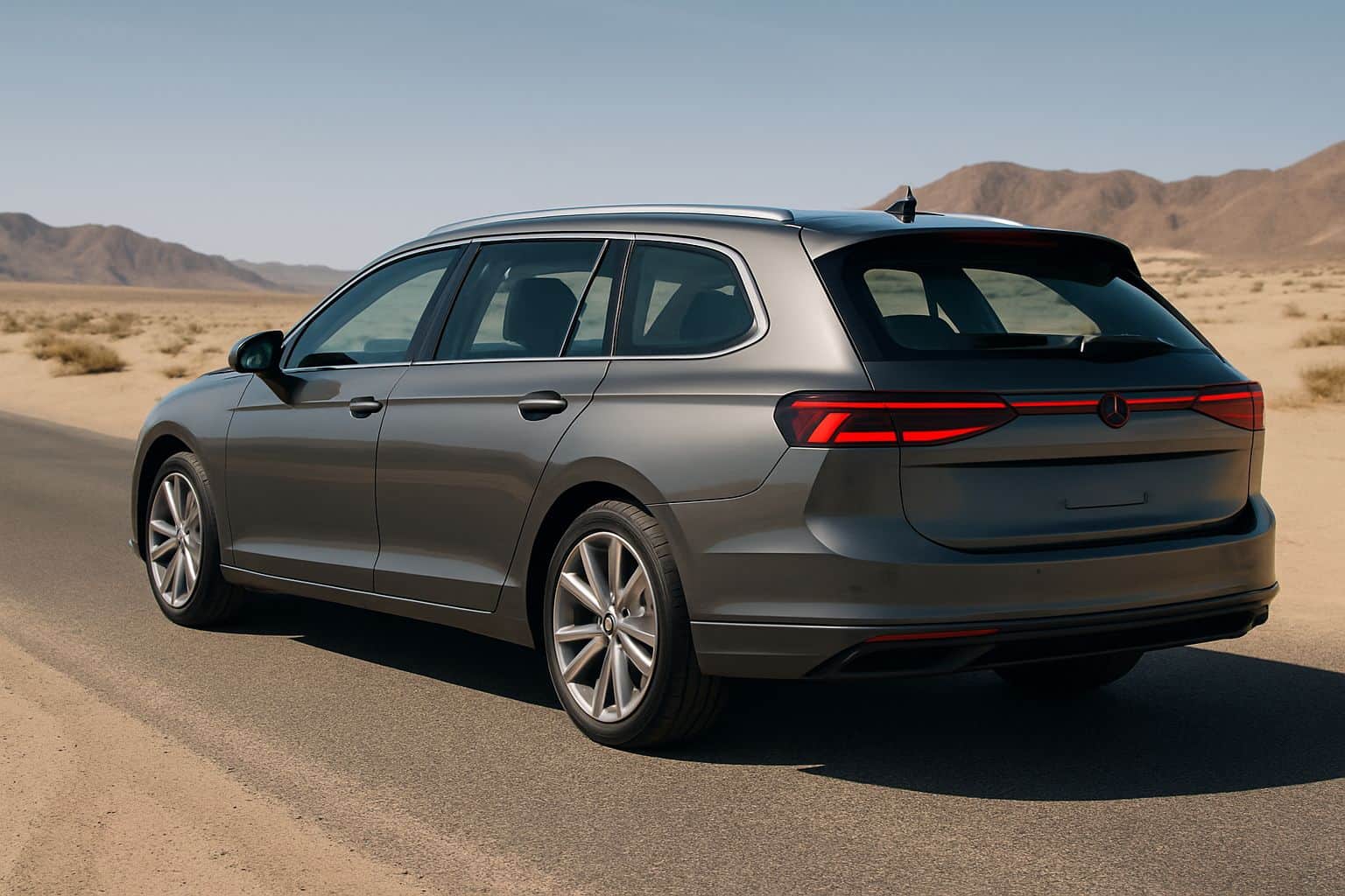 Finance Volkswagen Passat - volkswagen passat estate 2024 onwards rear angle