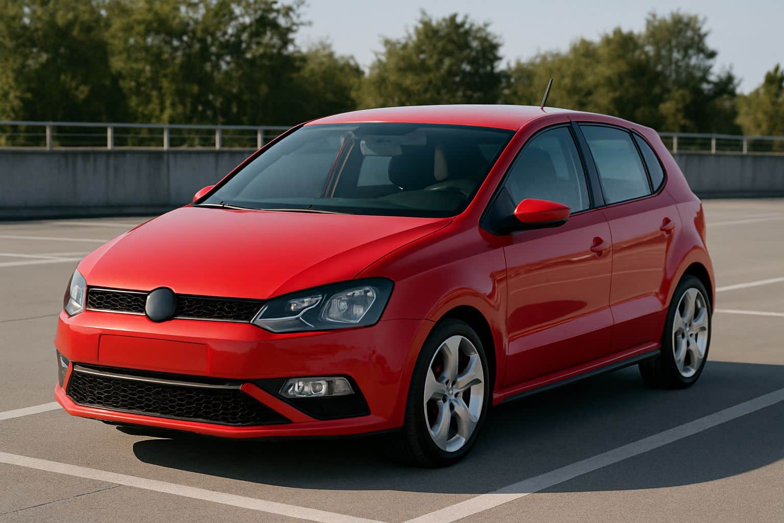 Finance Volkswagen Polo - volkswagen polo gti 2010 2017 front angle