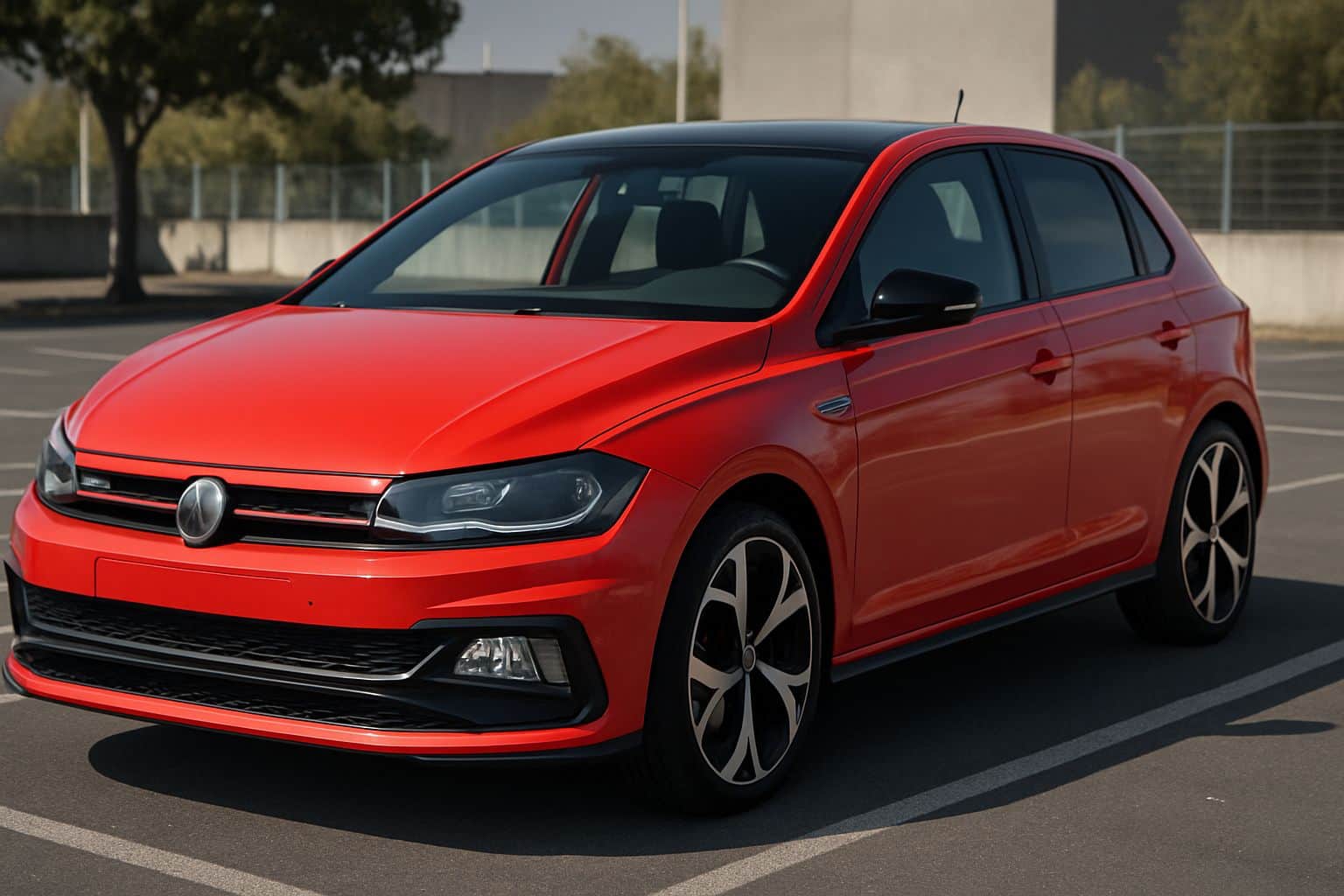 Finance Volkswagen Polo - volkswagen polo gti 2018 onwards front angle