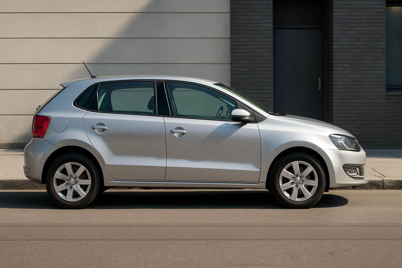 Finance Volkswagen Polo - volkswagen polo hatchback 2009 2017 full side profile