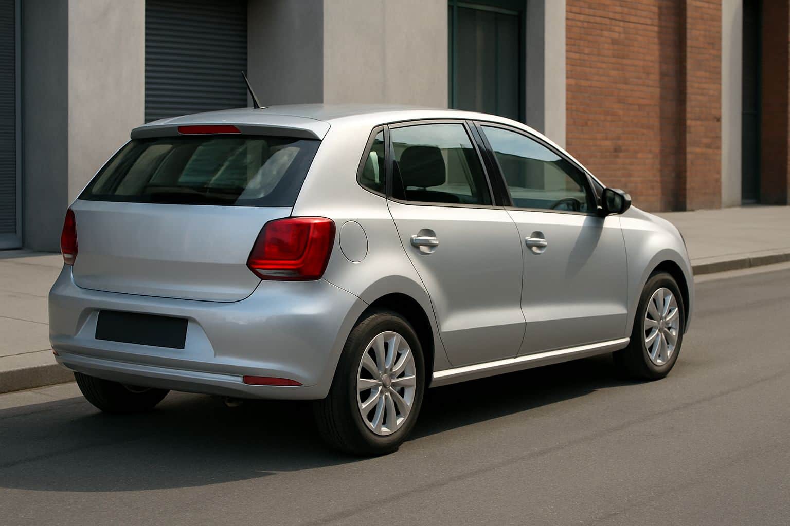 Finance Volkswagen Polo - volkswagen polo hatchback 2009 2017 rear angle